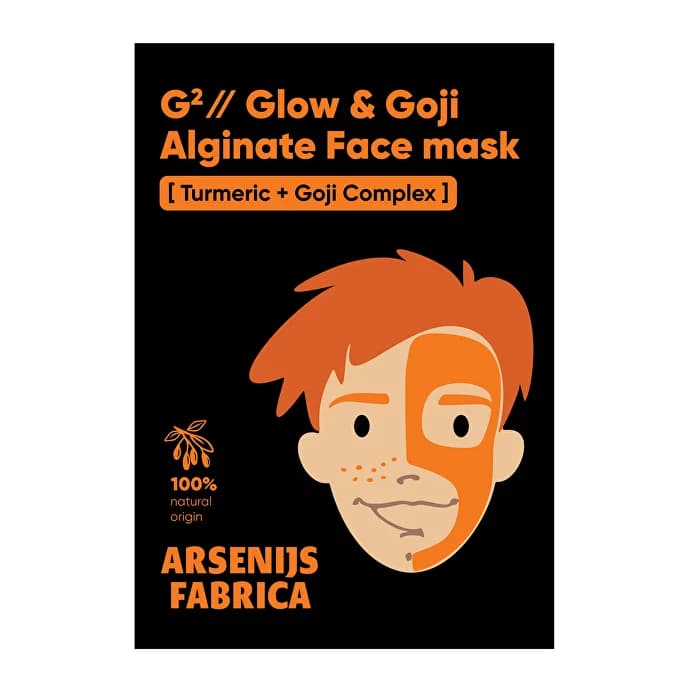 G² Glow & Goji Alginate Face Mask